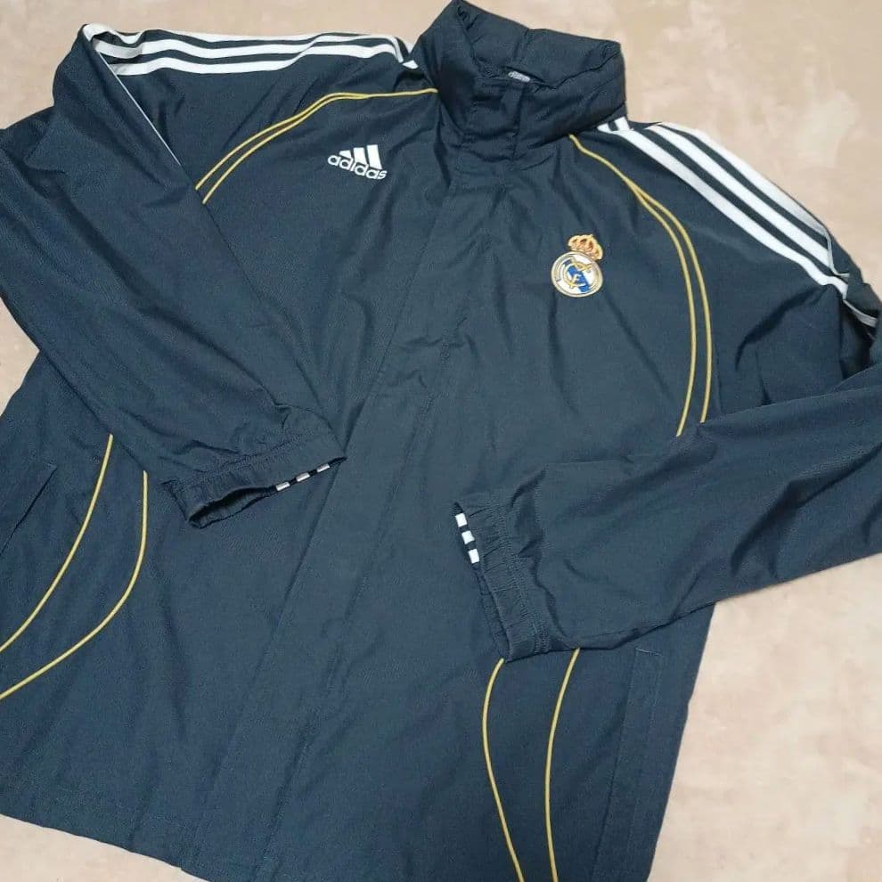 希少　美品　00'sレアル・マドリード adidas ナイロンジャケット