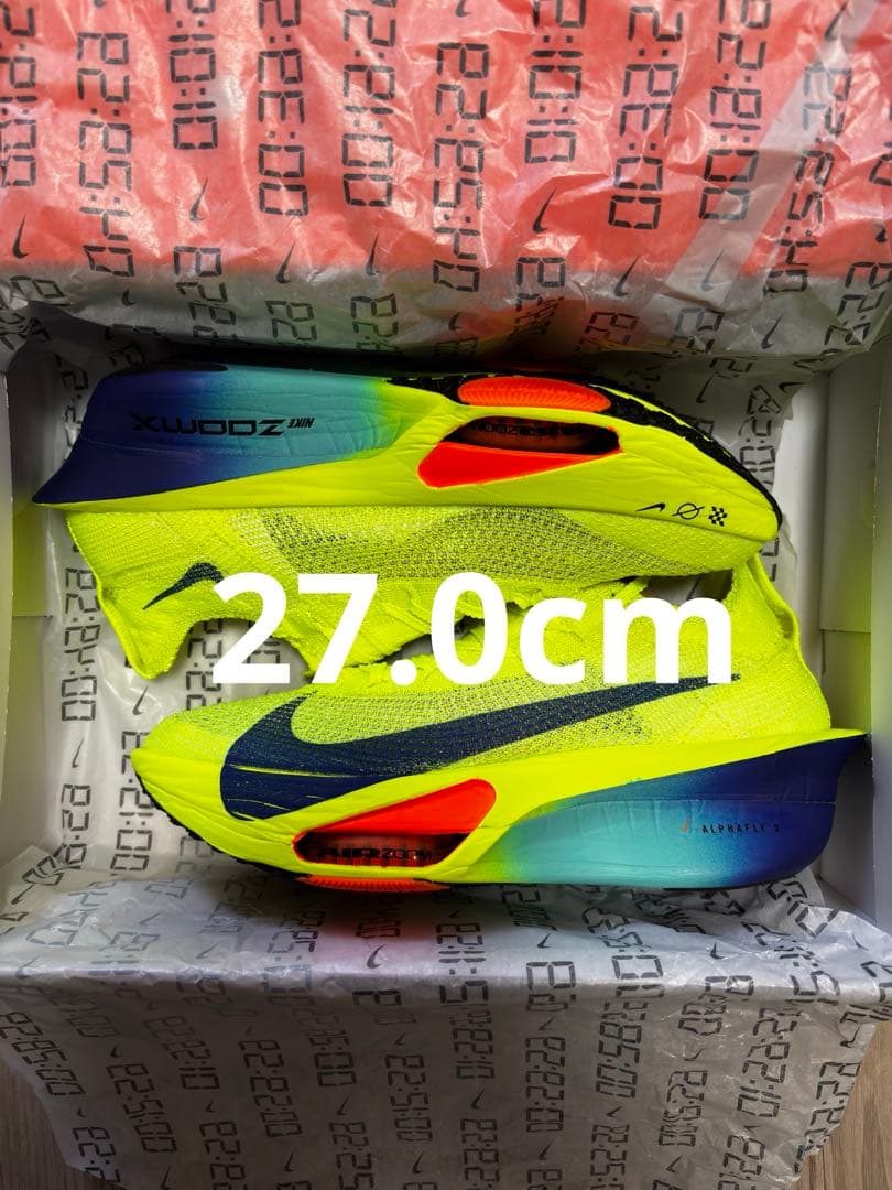【新品】Nike AirZoom Alphafly Next% 3 27.0cm