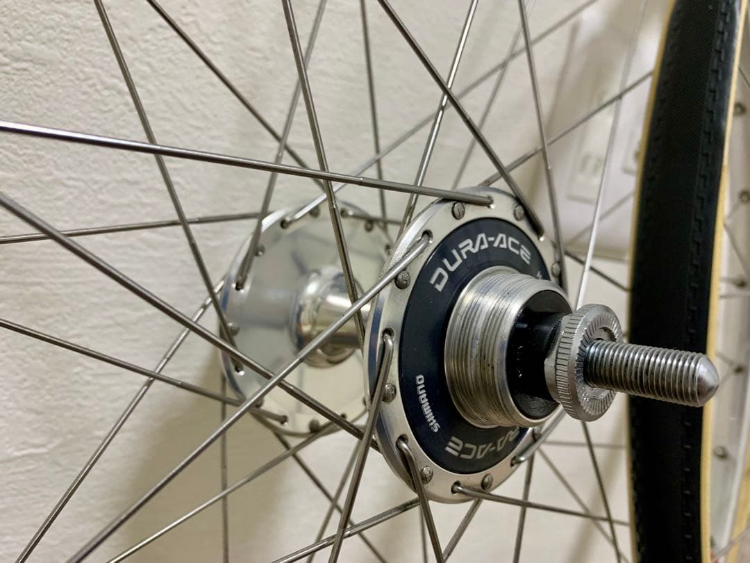 競輪ホイール　DURA-ACE ARAYA GOLD 完組ホイール 前後セット